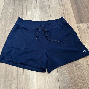 GAPFIT Blue Athletic Shorts with Elastic Waistband